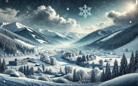 **Coldest Night in Kashmir: Freezing Temperatures and Snowfall in the Valley**