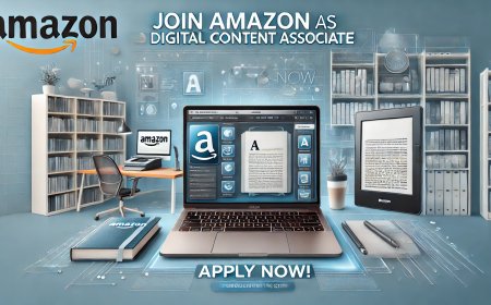 Digital Content Associate Role at Amazon
