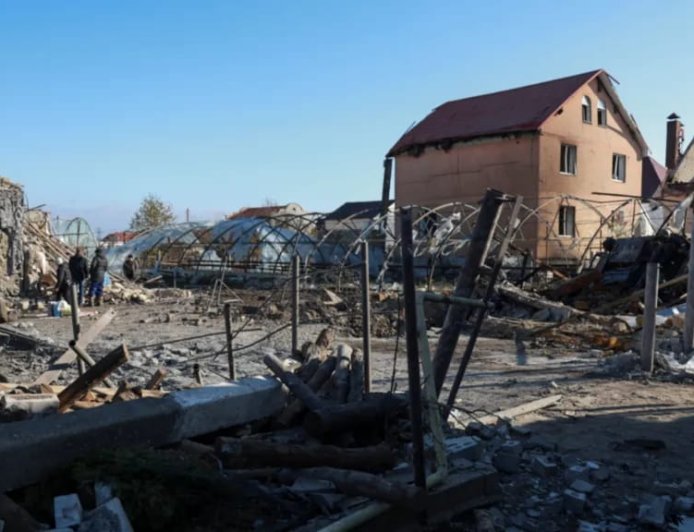 "Russia Launches Massive Missile and Drone Attack on Ukraine's Power Grid Amid Growing Concerns Over U.S. Support"
